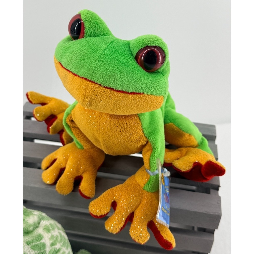 Webkinz Frog Plush With Tag Attached Code Untested Ganz HM142